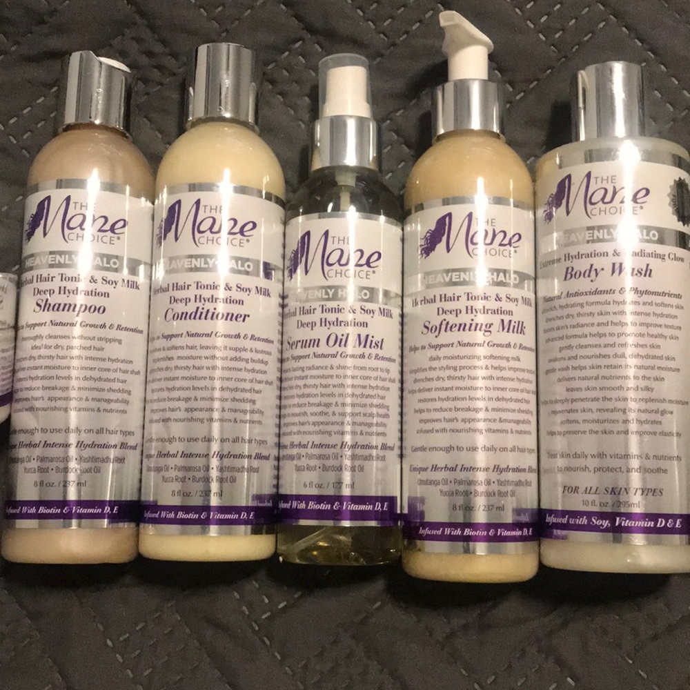 Heavenly Halo hair treatment set!